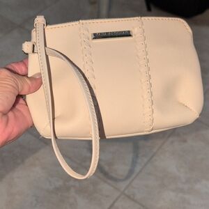 Dana Buchanan Cream Wristlet Clutch